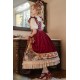 Miss Point Kaleidoscope Velvet Overskirt(Reservation/Full Payment Without Shipping)